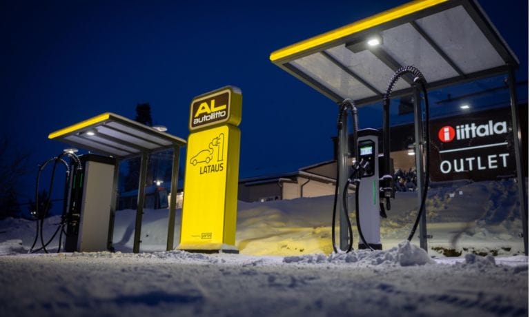 Image of Kempower Charging Solutions at Autoliito Finland