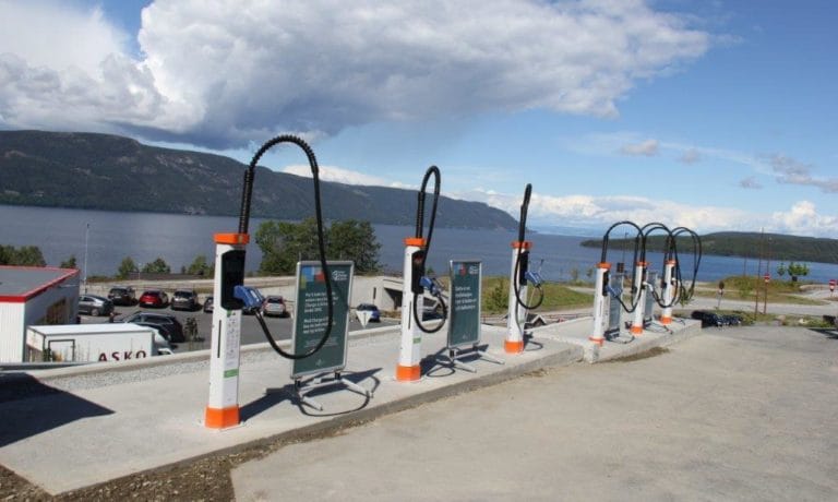 Kempower chargers at espa charging station