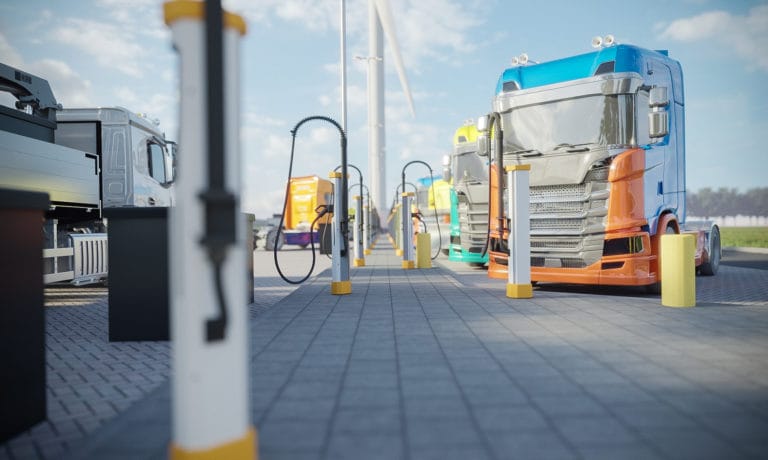 Kempower Watthub Truck charging